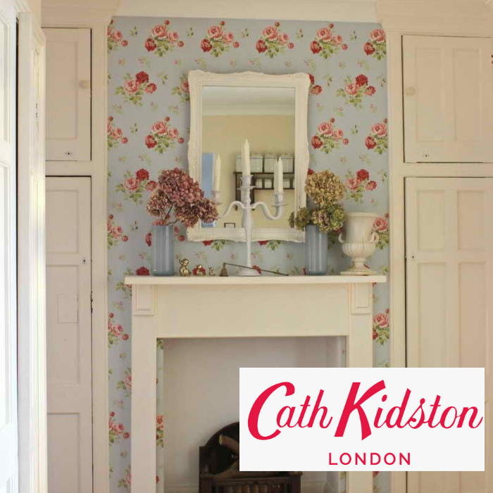 Cath Kidston SALE Outlet. Cath Kidston UK Stockist Anitique Rose Duck Egg Blue