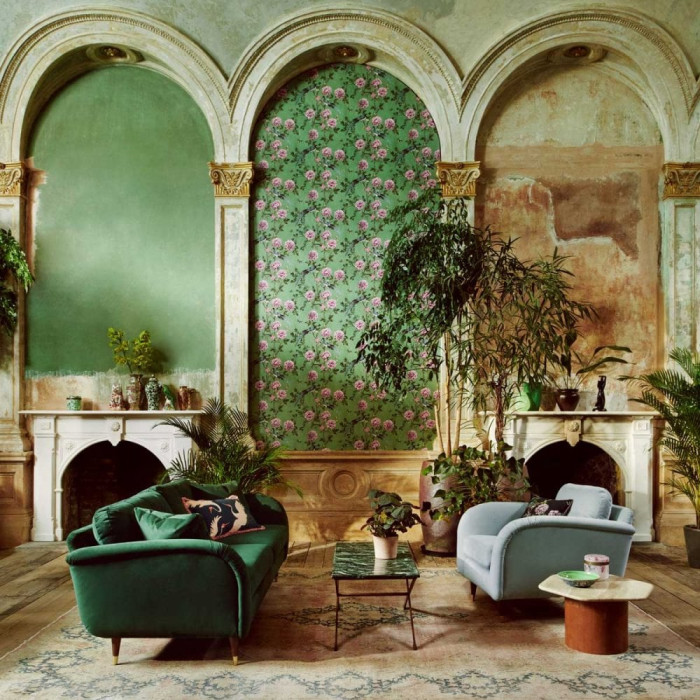 De Gournay Style Wallpaper 