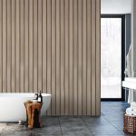 Contemporary Wood Slat Wallpaper