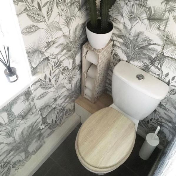 Downstairs Toilet Wallpaper
