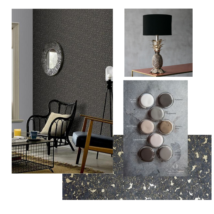 Cork Effect Wallpaper - Inspiration For The Home