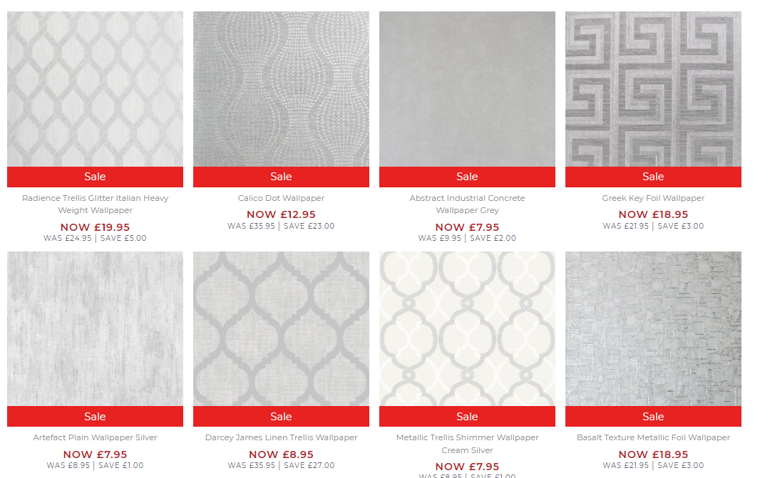 Clearance Wallpaper Sale