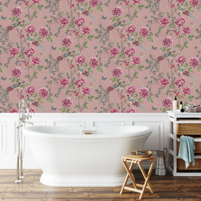 Wallpaper Shop Paloma Faith Home Pink Wallpaper