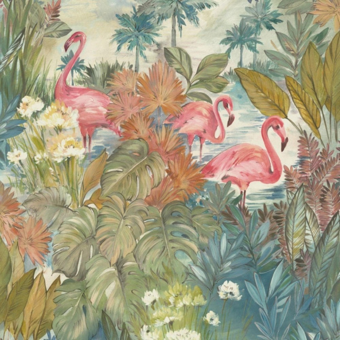 Sarasota pink wallpaper