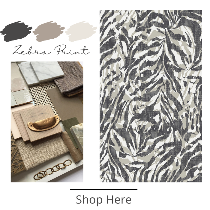 Zebra Print Wallpaper