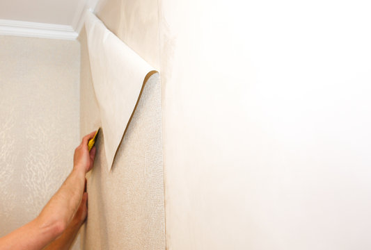 How To Trim Or Cut Wet Wallpaper