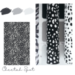 Cheetah Spot Wallpaper Black & White Ohpopsi Wallpaper