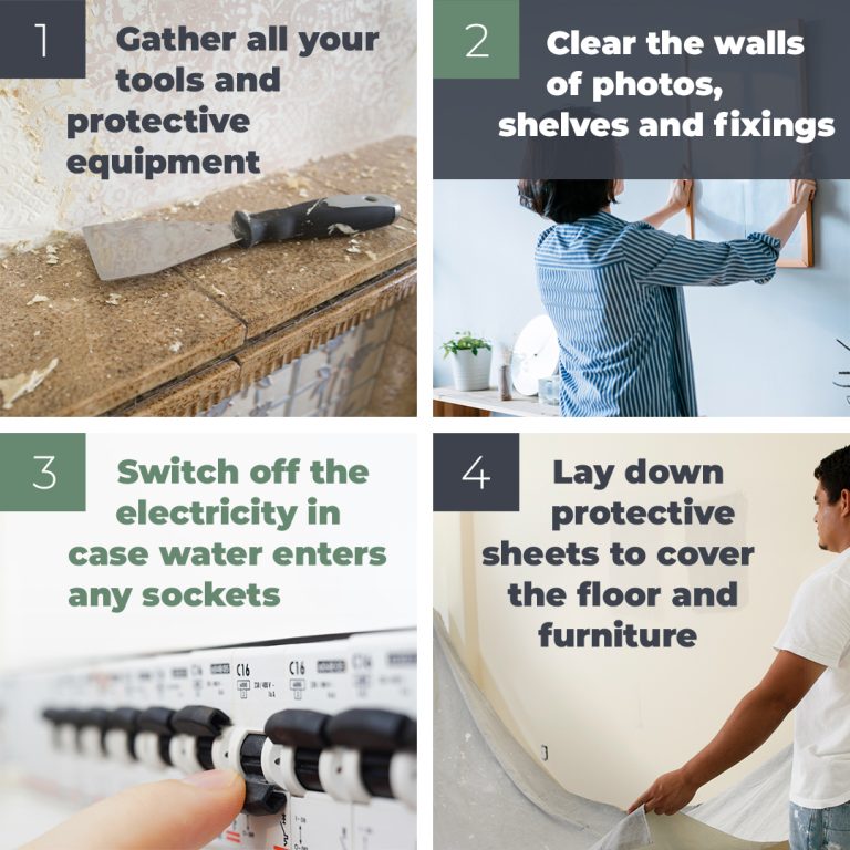 How to remove wallpaper: What you need to know - Inspiration For The Home