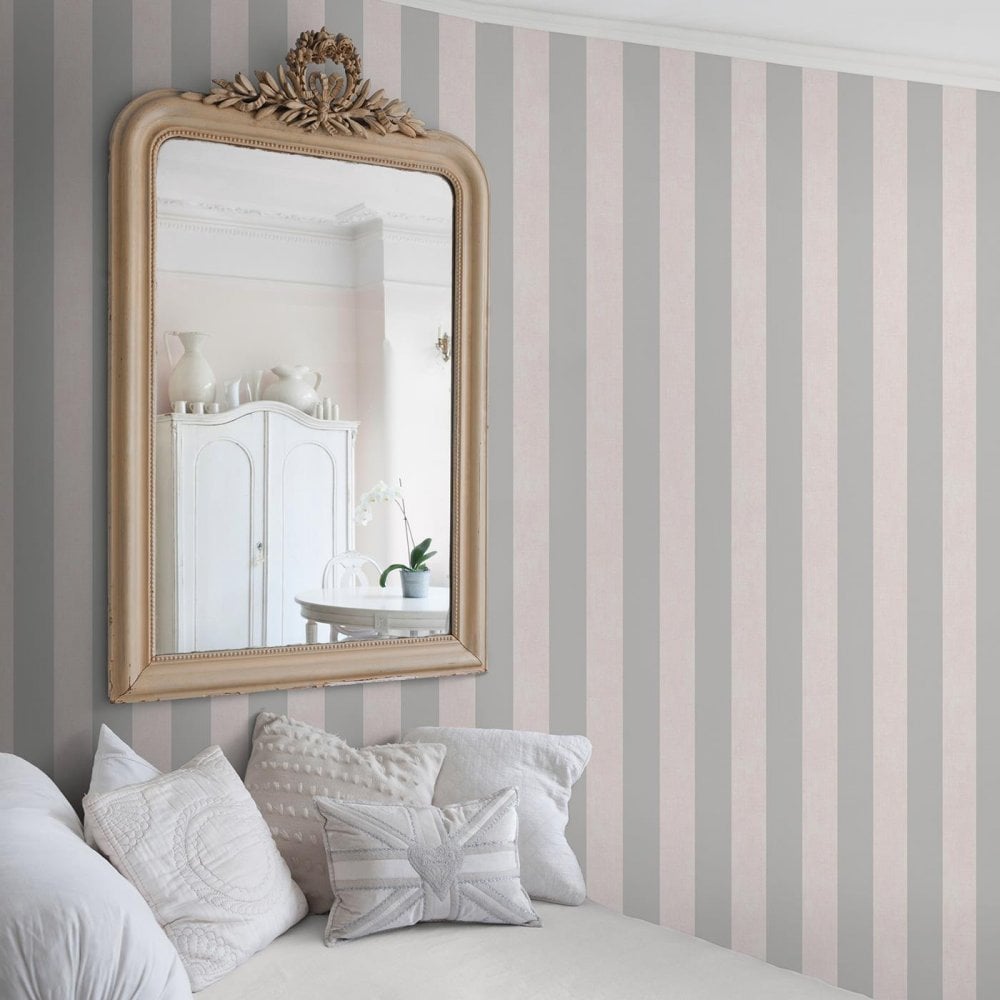 How to Hang and Style Striped Wallpaper for a Professional Look