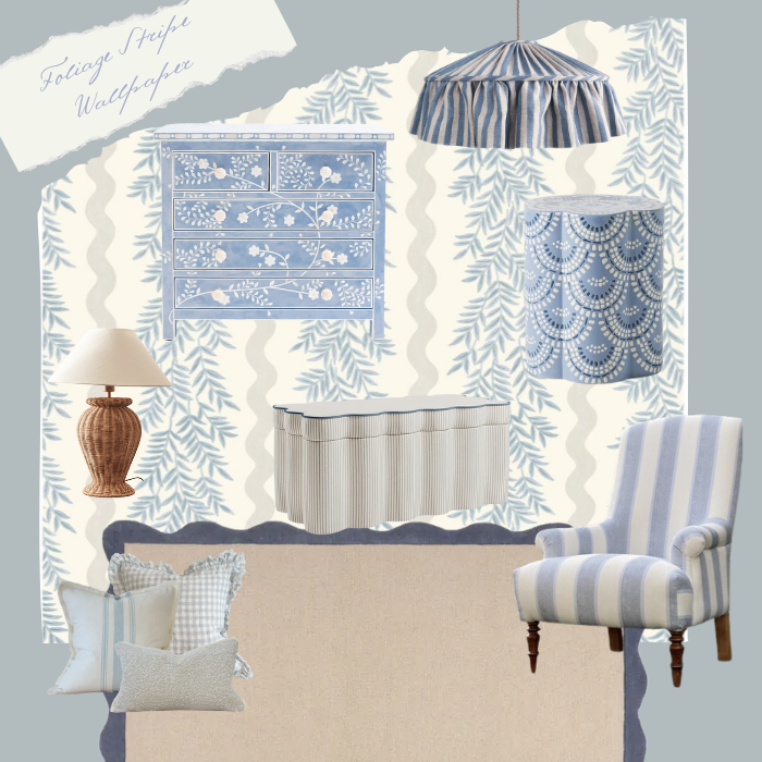 Blue Wallpaper New Trend For 2026 Interiors