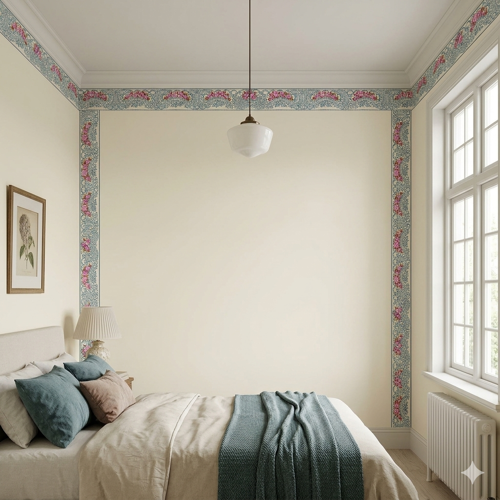 Floral Wallpaper Border